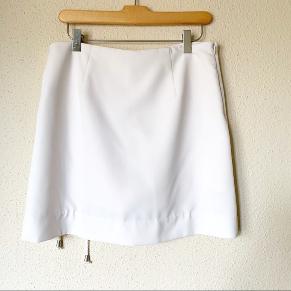 Rebecca Minkoff White Stevia Mini Skirt / Skort 6 - Picture 7 of 10